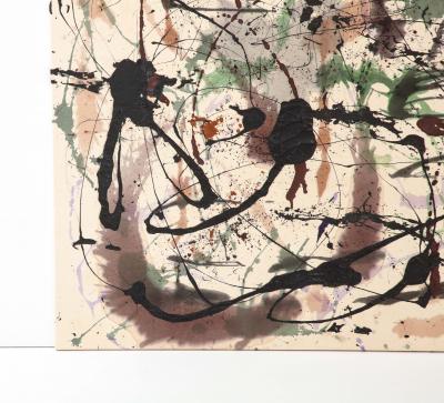 Jackson Pollock Jackson Pollock Style Artwork By Woodstock NY Artist