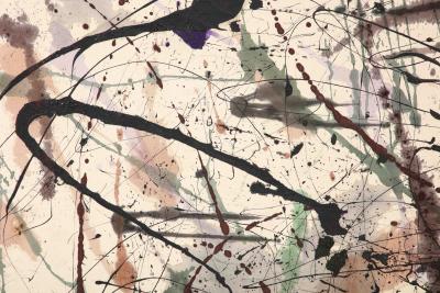 Jackson Pollock Jackson Pollock Style Artwork By Woodstock NY Artist