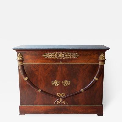 Jacob Freres Restauration Gilt Bronze Mounted Commode Vantaux Circa 1820