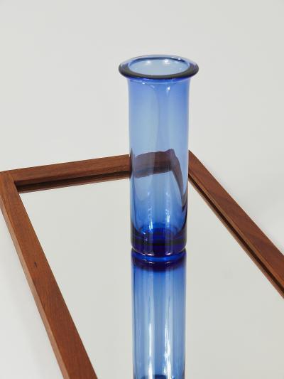 Jacob Hermann Jacob Hermann Per L tken Danish Wall Mirror Holmegaard Glass Vase 1960s