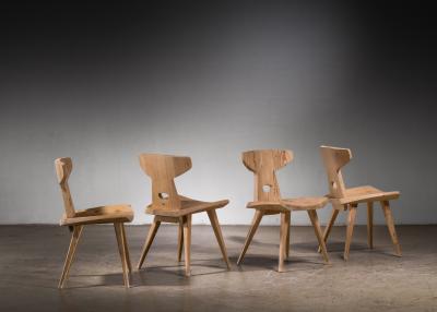 Jacob Kielland Brandt Set of 4 Jacob Kielland Brandt dining chairs