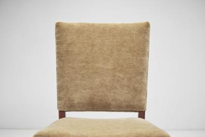 Jacob Kj r Jacob Kjaer Set of Six Exotic Wood Dining Chairs by Jacob Kj r attr Denmark 1940s