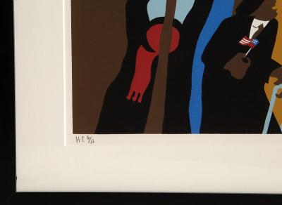Jacob Lawrence The Swearing In