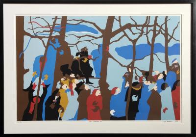 Jacob Lawrence The Swearing In