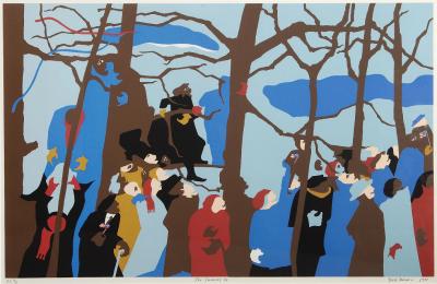 Jacob Lawrence The Swearing In