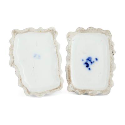 Jacob Petit Pair of Jacob Petit Orientalist porcelain bottles