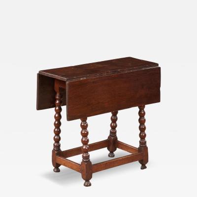 Jacobean Bobbin Leg Drop Leaf Table