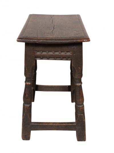 Jacobean Oak Joint Stool