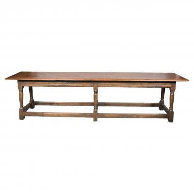 Jacobean Style Oak Bench
