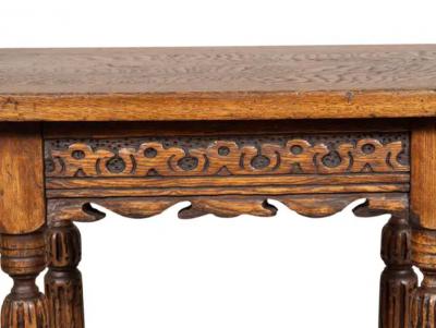 Jacobean Style Oak Stool