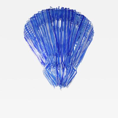 Jacopo Foggini Contemporary Jacopo Foggini Pendant Blue Polycarbonate Italian Pendant Lamp