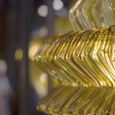 Jacopo Foggini Gold Resin Chandelier Mod Brilli A by Jacopo Foggini