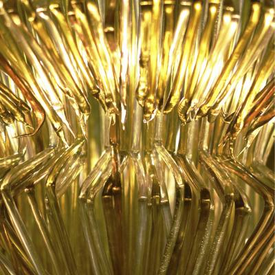 Jacopo Foggini Gold Resin Chandelier Mod Brilli G by Jacopo Foggini