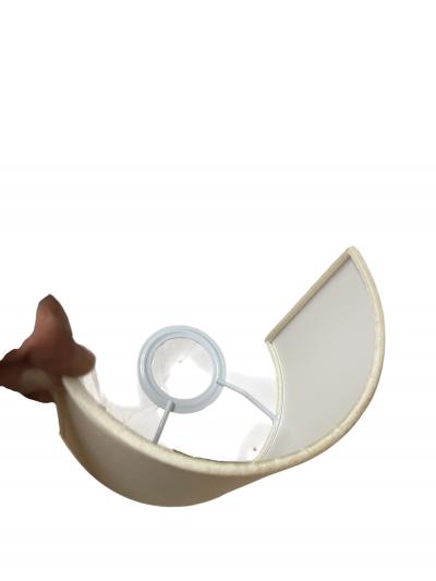 Jacques Adnet 1950s Leather copper and glass sconces in the style of Jacques Adnet