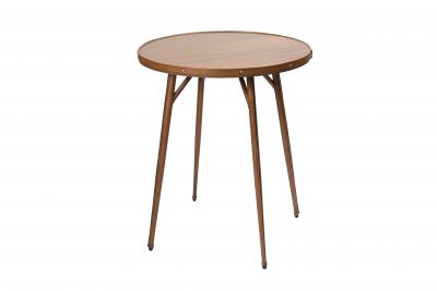 Jacques Adnet 1950s Pair of stitched leather Side tables by Jacques Adnet