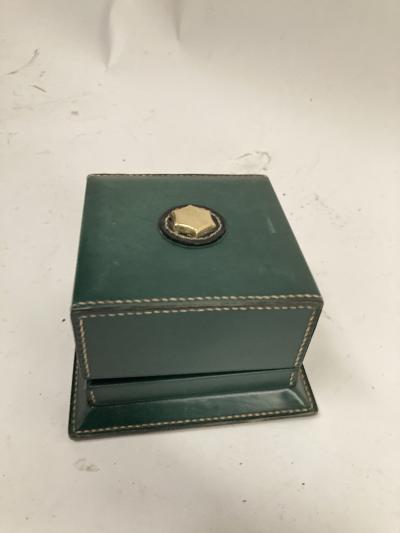 Jacques Adnet 1950s Stitched Leather Box By Jacques Adnet