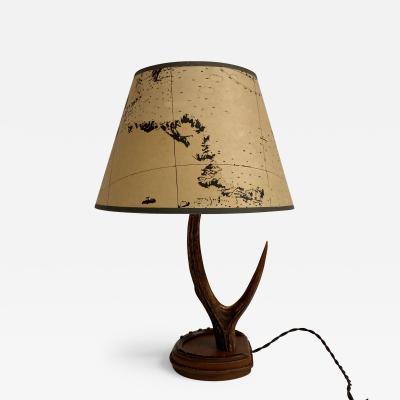 Jacques Adnet 1950s Stitched Leather lamp by Jacques Adnet