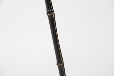 Jacques Adnet 1950s Stitched leather Valet By Jacques Adnet