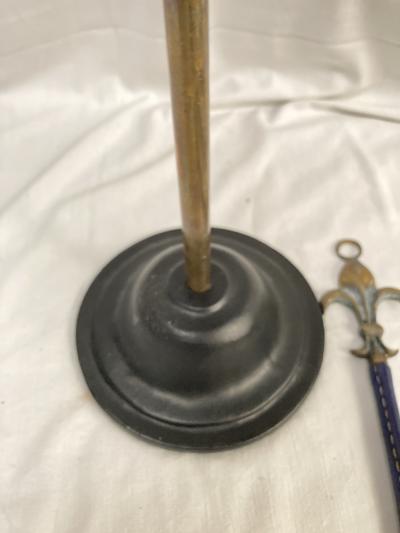 Jacques Adnet 1950s Stitched leather tools by Jacques Adnet