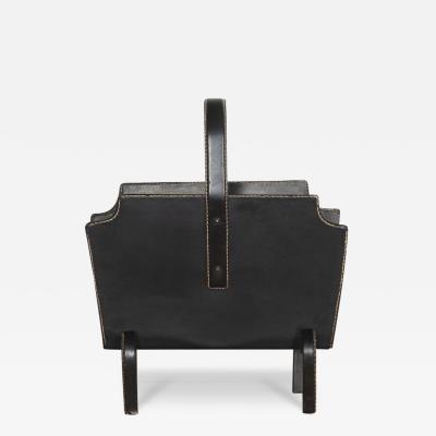 Jacques Adnet 20th Century Jacques Adnet Magazine Rack