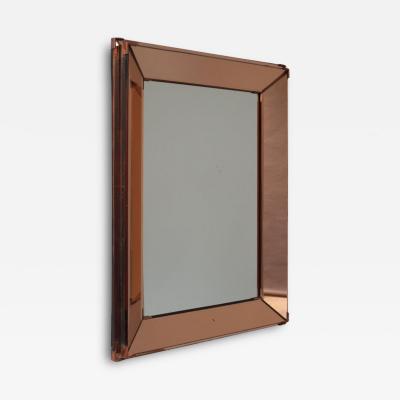 Jacques Adnet A Fine French Art Deco Rectangular Mirror attributed to Jacques Adnet