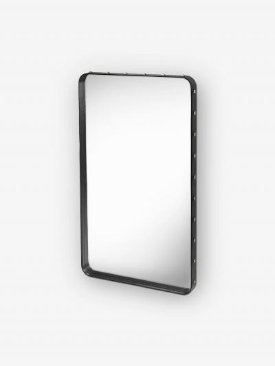 Jacques Adnet ADNET SMALL RECTANGULAR MIRROR