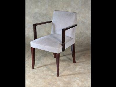 Jacques Adnet Adnet style single armchair desk chair