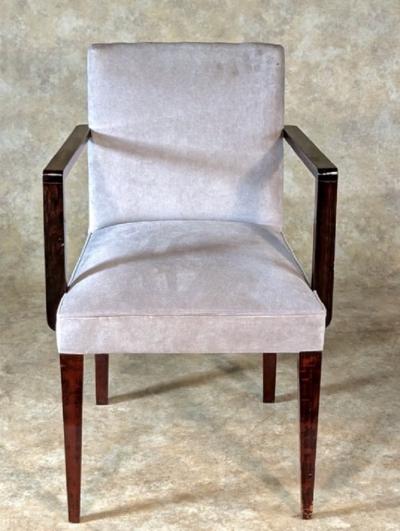 Jacques Adnet Adnet style single armchair desk chair