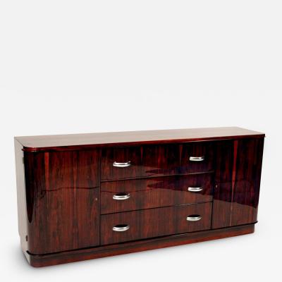 Jacques Adnet Art Deco Cabinet Sideboard by Jacques Adnet