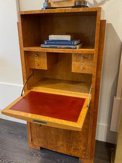Jacques Adnet Art Deco Secretaire by Jacques Adnet