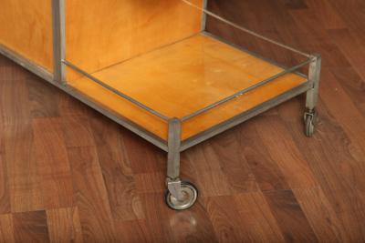 Jacques Adnet Art Deco Serving Table or Bar by Jacques Adnet