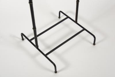 Jacques Adnet Classy Stitched Leather Valet By Jacques Adnet