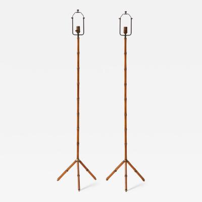 Jacques Adnet Floor Lamp by Jacques Adnet France c 1950