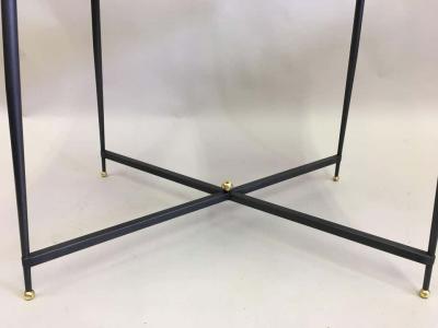 Jacques Adnet French Mid Century Modern Neoclassical Desk Writing Table by Jacques Adnet 1940