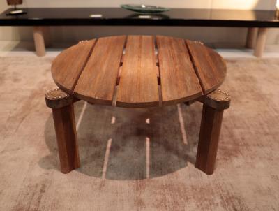 Jacques Adnet French Occasional Table circa 1940