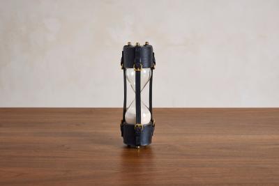 Jacques Adnet Hourglass attributed to Jacques Adnet