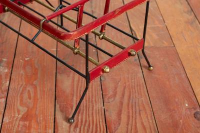 Jacques Adnet JACQUES ADNET MAGAZINE HOLDER