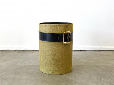 Jacques Adnet JACQUES ADNET STYLE WASTE BASKET