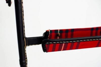 Jacques Adnet JACQUES ADNET VALET WITH TARTAN PLAID