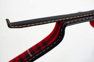 Jacques Adnet JACQUES ADNET VALET WITH TARTAN PLAID