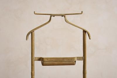 Jacques Adnet Jacques Adnet Camel Suede Valet