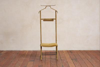 Jacques Adnet Jacques Adnet Camel Suede Valet
