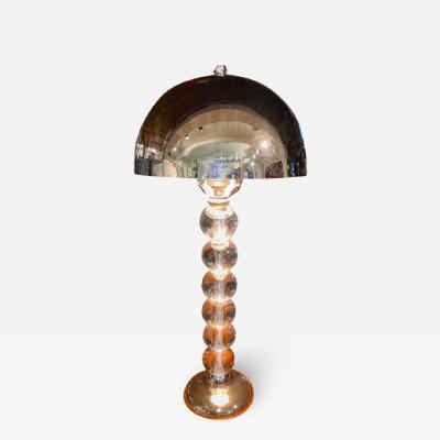 Jacques Adnet Jacques Adnet French Art Deco Machine Age Art Deco Lamp