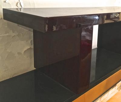Jacques Adnet Jacques Adnet Sturdy Modernist Rosewood Coffee Table