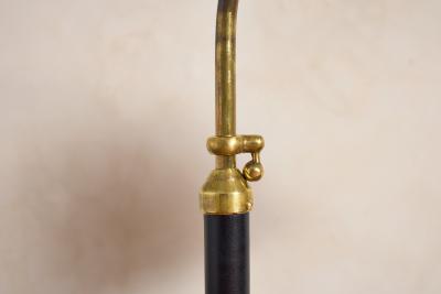 Jacques Adnet Jacques Adnet Style Floor Lamp Black