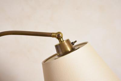 Jacques Adnet Jacques Adnet Style Floor Lamp Black