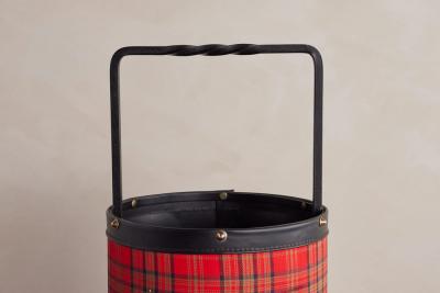 Jacques Adnet Jacques Adnet Tartan Umbrella Stand