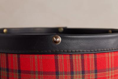 Jacques Adnet Jacques Adnet Tartan Umbrella Stand