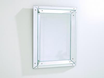 Jacques Adnet Jacques Adnet large Art deco parclose mirror 1947