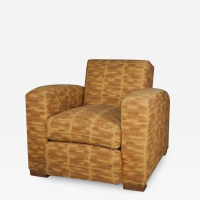 Jacques Adnet Jacques Adnet pair of Modernist club chairs